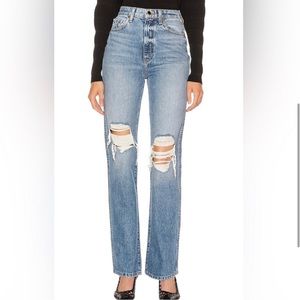 Khaite danielle distressed jeans brand new with tags size 26